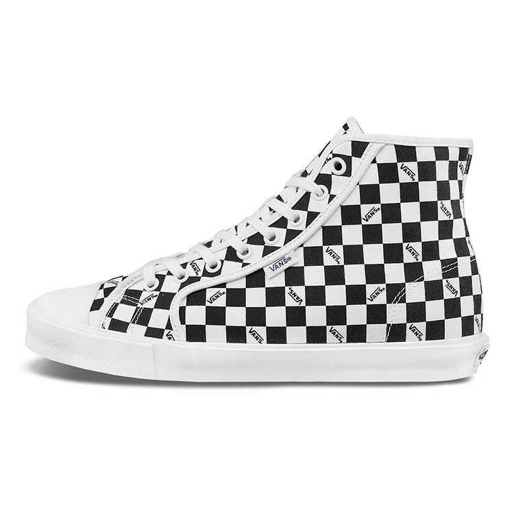 

Vans Style 24 LX Повседневные Кеды в Клетку Удобные Универсальные Высокие Холщовые Кроссовки Унисекс Черно-Белые VN0A5HUT9X3 37
