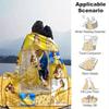 Beauty and the Beast Blanket  Ultra-Soft, Warm, Cozy Throw for Living Room, Sofa, Four Seasons Travel Accessory  Cute Cartoon Character