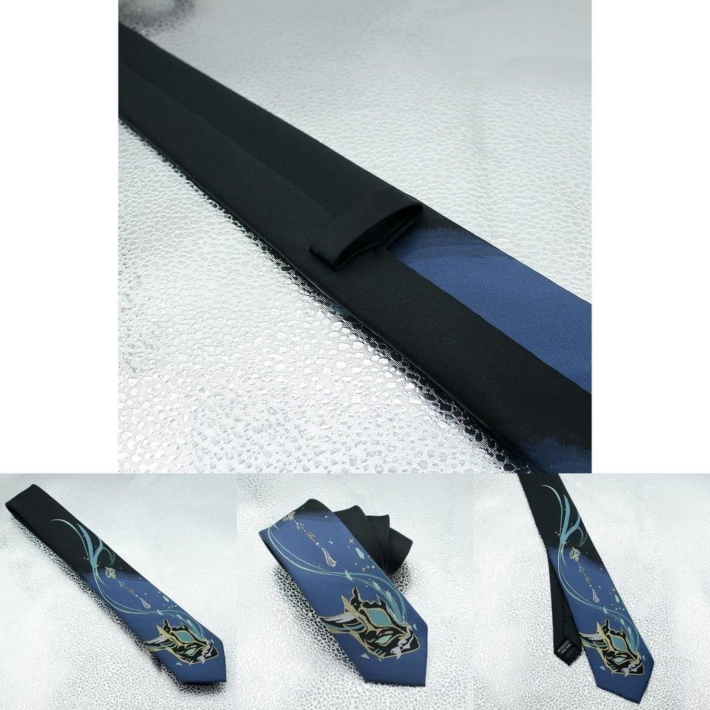 Auf Lager Xio Jk Krawatte Cosplay Kostüm Accessoire Cartoon Krawatte mit Xio Maske Krawatte