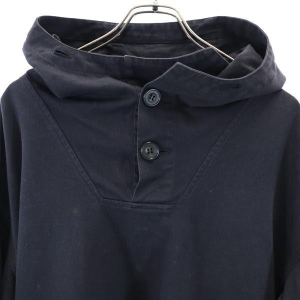 Paul Smith Made In Japan With Hood Cotton Jacket M Navy Blue Men's Used