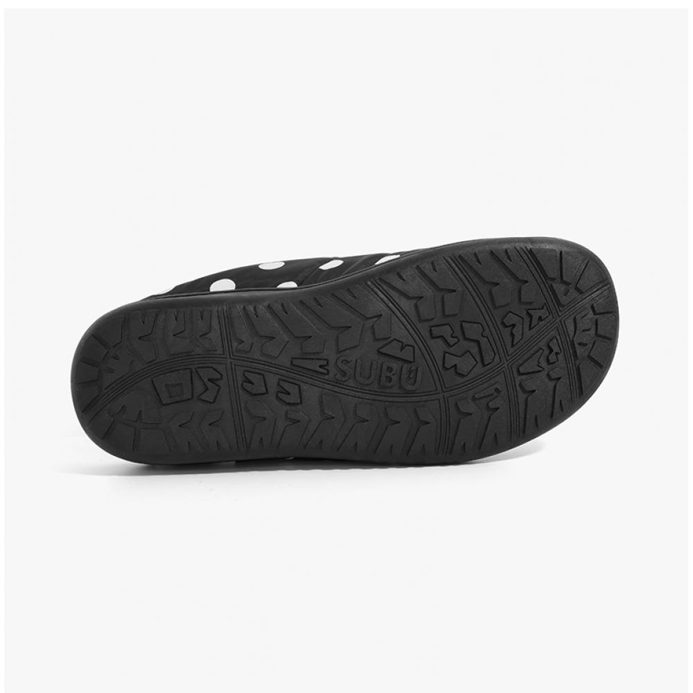 Subu Dots Sb 63 Down Brushed Padded Slippers