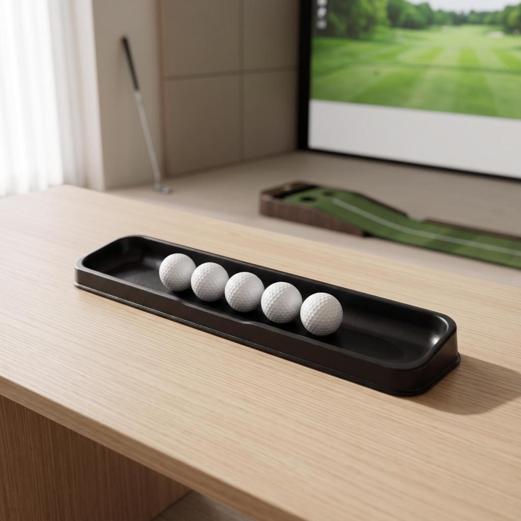 Golf Ball Tray Impact-Resistant for Backyard Practice