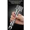 Professional Tool Meat Tenderizer 304 Stainless Steel Meat Pounder Loose Meat Hammer  Household
