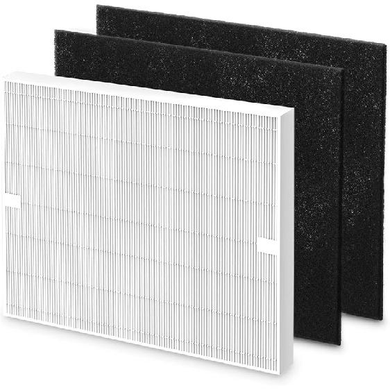 AP-1512HH Air Purifier Replacement Filter Set for Coway Airmega AP-1512HH and and Airmega 200M air Purifier, 2 HEPA and 6 Carbon Filters, Compared to