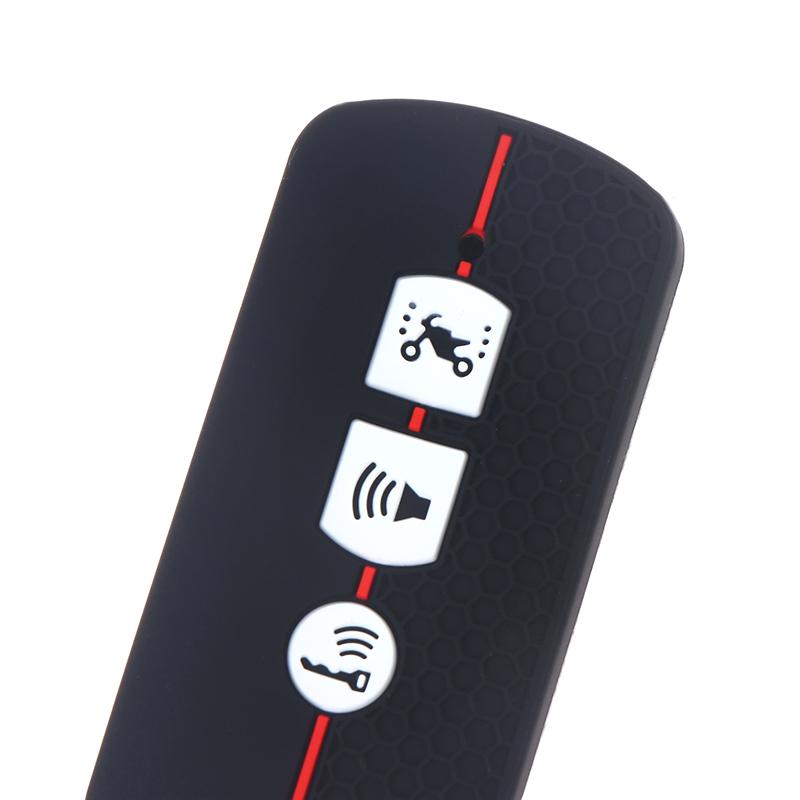 Silicone Key Protector Motorcycle Key Case Remote Keys Shell Cover For Sh 125 Pcx 150 Forza 350 Key Fob Cover