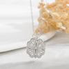 Sterling Silver S925 Heart Clover Necklace for Women - Versatile Fashion Design