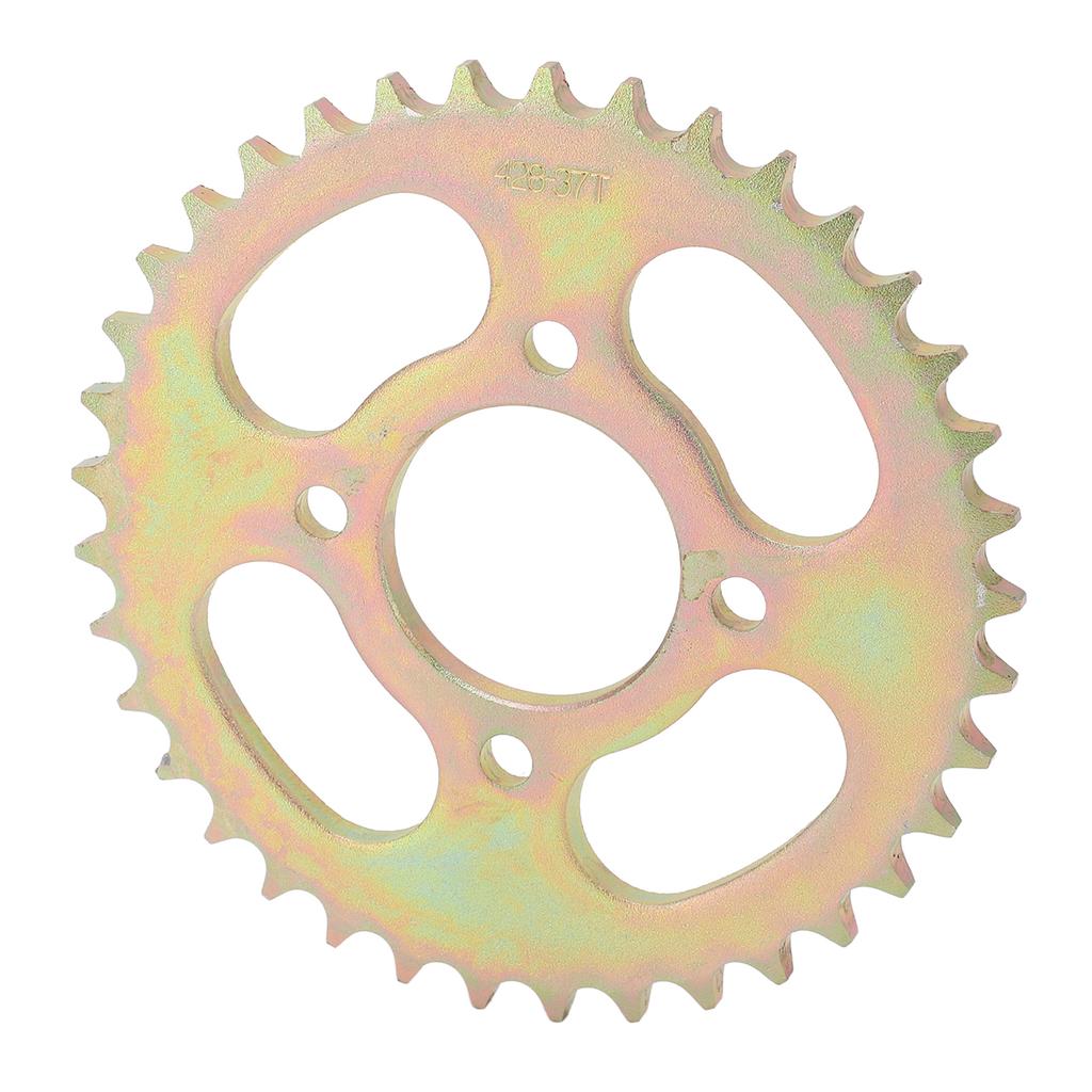 428 37T Rear Sprocket DIY Chain Rear Sprocket Replacement Parts for Kart ATV Light Motorcycle