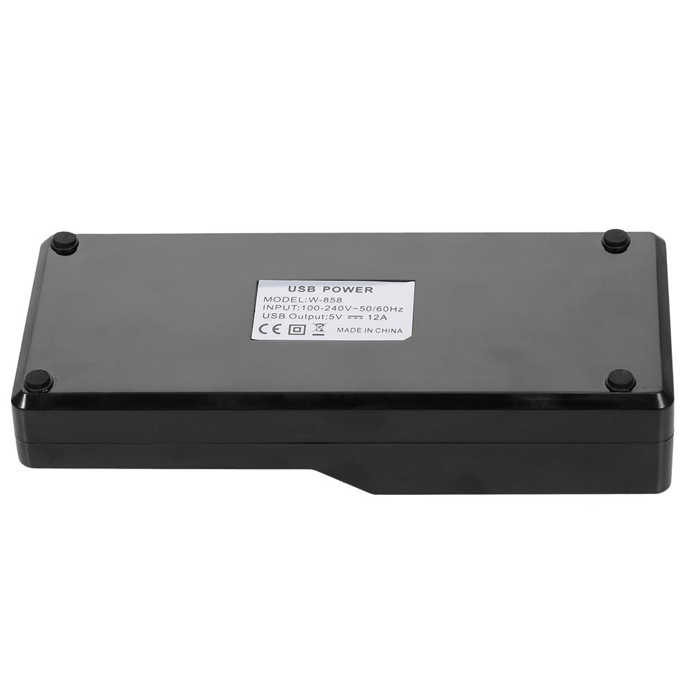 Smart Charging Station with 12 Ports USB Charging Dock USB  R of   Compatibility Charging Station for Family and   Use