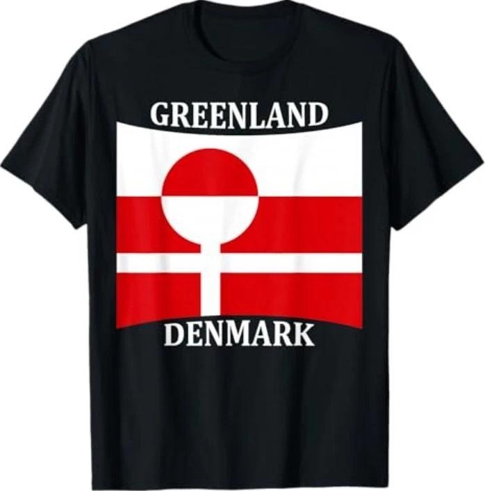 

Greenland Denmark Flag United Stand Together Support Freedom T-Shirt 2XL