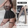 Sexy Lingerie Female Sexy Suspender Lace Seduction Nightgown Nightclub Hot Uniform No-take Pajamas