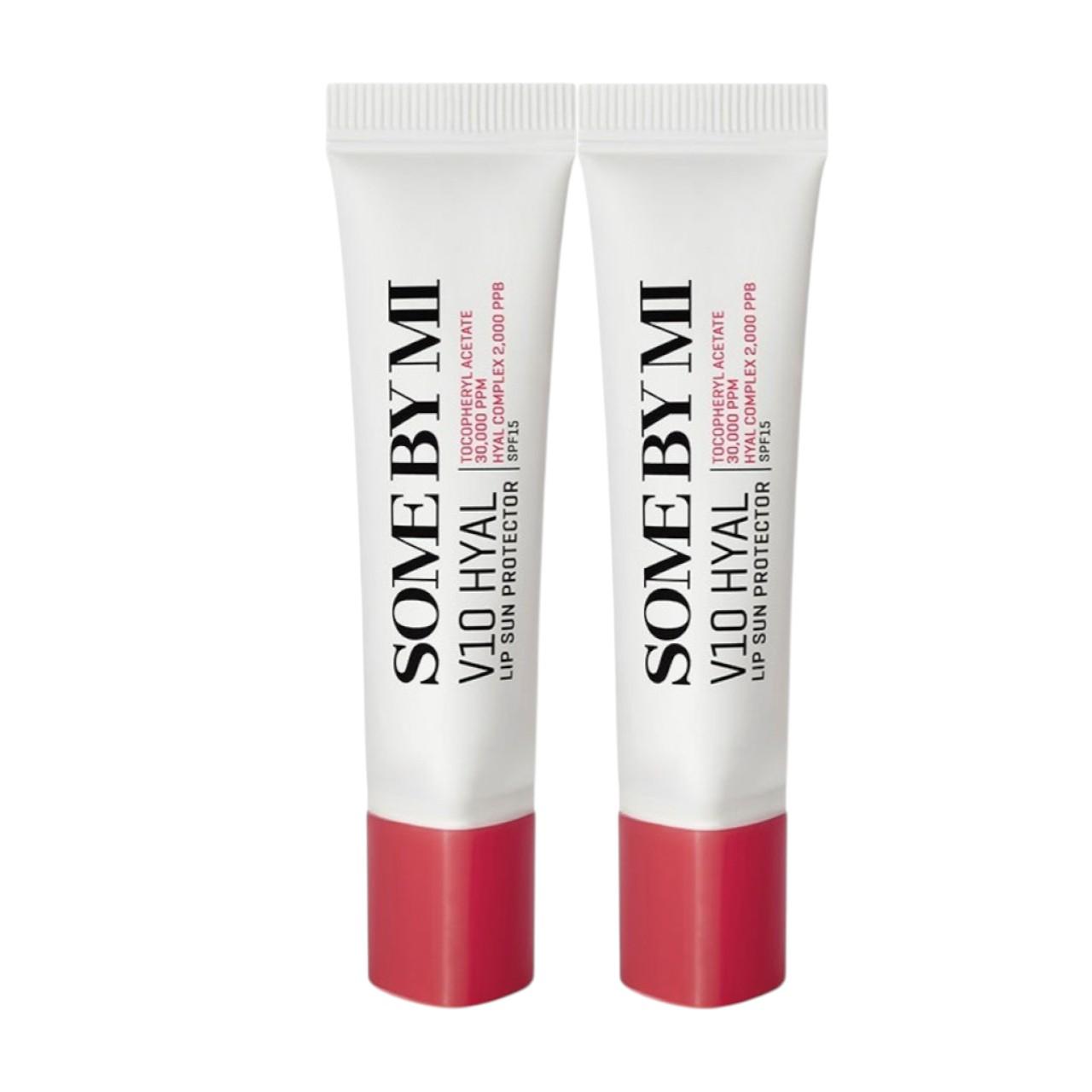 

SOME BY MI V10 Hyal Lip Sun Protector SPF15 (Berry) 7ml x 2EA – Hydrating Sunscreen Lip Balm with Vitamin Complex & Hyaluronic Acid