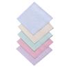 5 Stück/Set 40x40cm Einfarbig Baumwolle Damen Einstecktücher Taschentücher Weich Anzug Schweißtaschentücher Partygeschenk