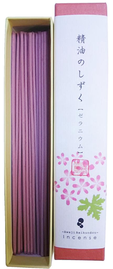 Awaji Umekundo Incense Drops of Essential Geranium Sticks, Oil, (8g) #181… (1)