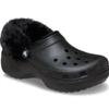 Crocs Classic Platform Fuzz Lined Clog 212854 001