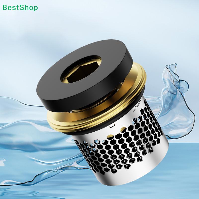 1/2" Universal Interface Brass Stop Valvewith Filter Screen, Durable Plumbing Fitting For Water Pipeline System