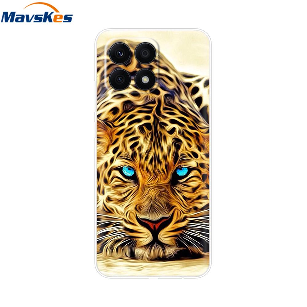 For Honor X8a 2023 Case 4G Funda Clear Soft Silicone TPU Phone Cover Case for Honor X8a Cover HonorX8a X 8a CRT-LX1 Bumper Coque