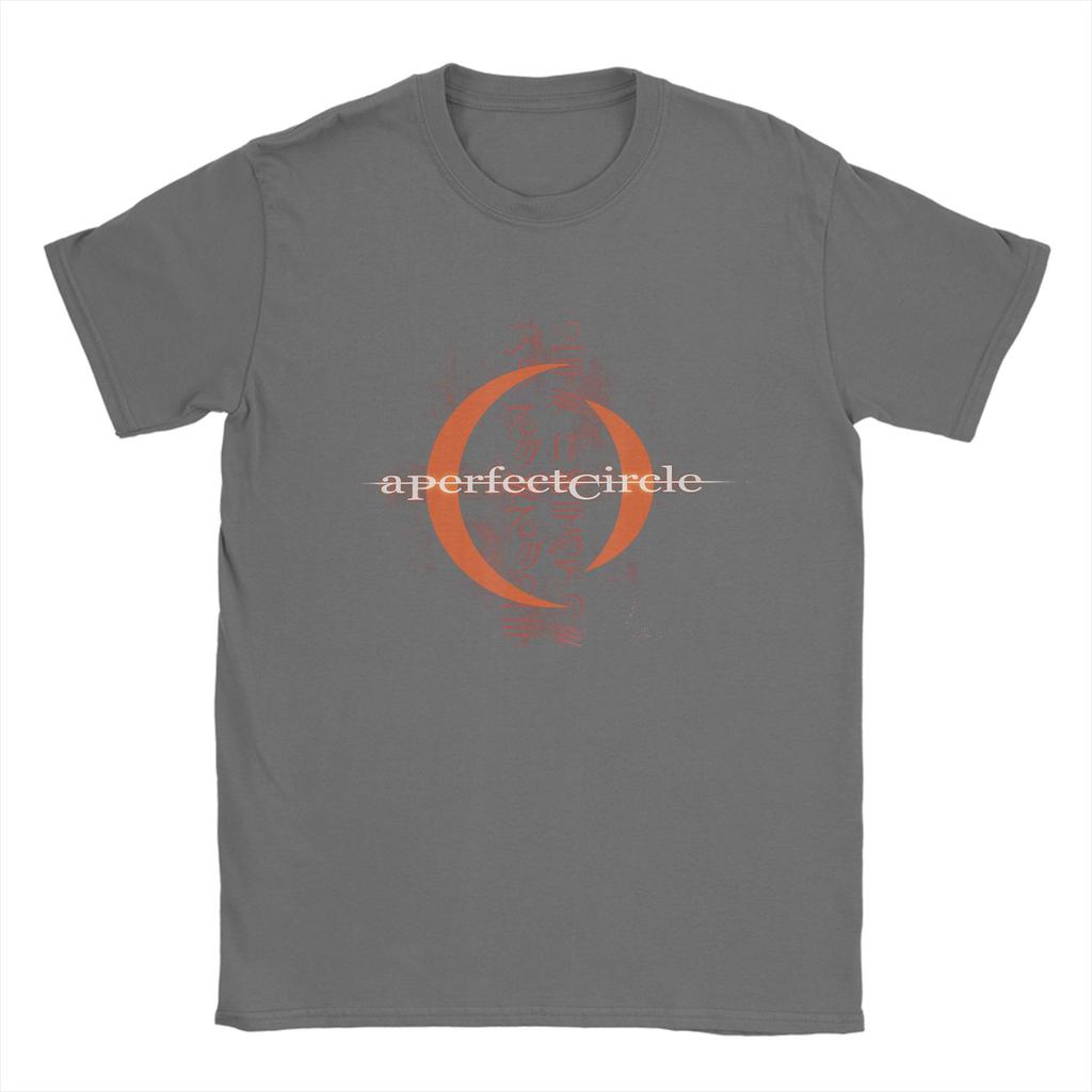 A Perfect Circle Mer De Noms T-Shirt Unisex Erstaunliches Baumwoll-T-Shirt Rundhals Kurzarm T-Shirts Grafische Oberteile