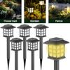 LED Solar Pathway Rasen Lichter Outdoor IP65 Wasserdichte Solar Lampe Dekoration für Garten Gehweg Pfad Auffahrt Terrasse Hof & Rasen