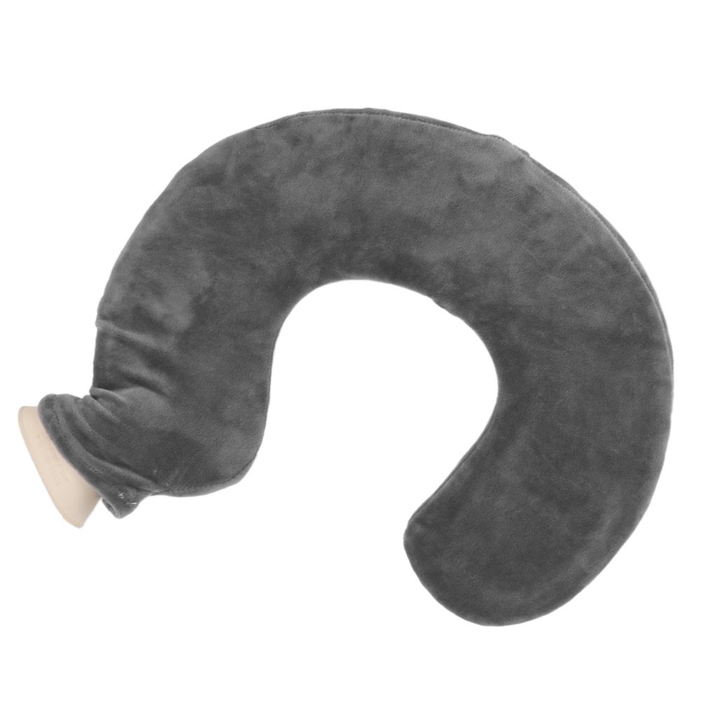 U Shaped Hot Water Bottle Warm Neck Soft Rubber Hot Water Bag with Detachable Cloth Cover