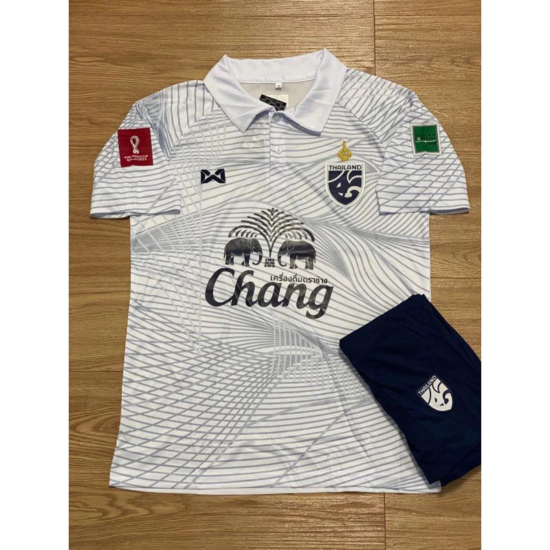 

Футболка сборной Таиланда по футболу на Кубок Азии по футболу с принтом воротника-поло с коротким рукавом и быстросохнущим логотипом в виде слона XL