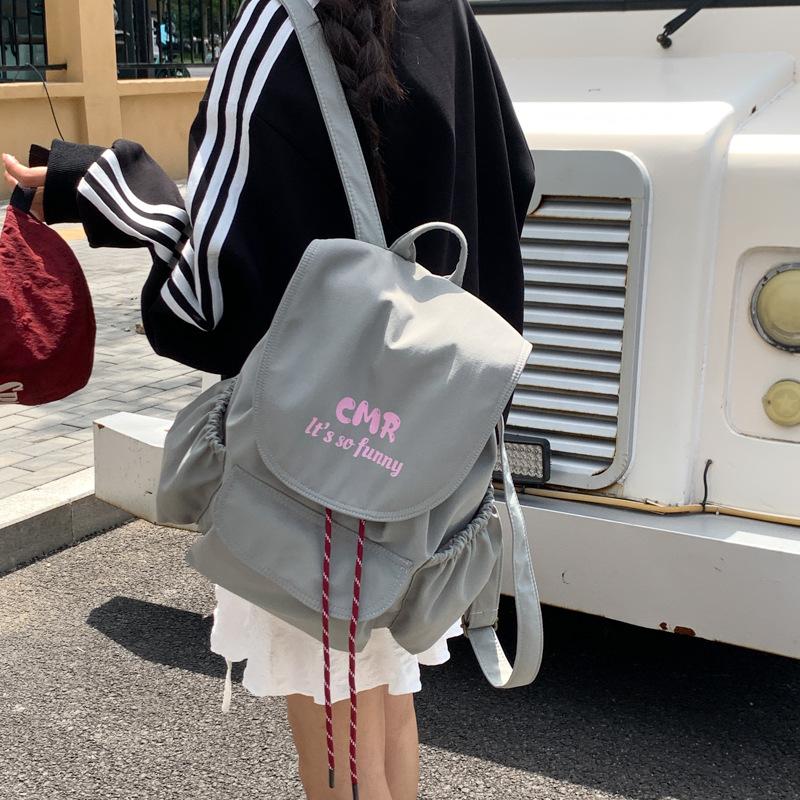 2025 Summer New Korean Version Backpack Large Capacity Waterproof Leisure Lightweight Fitness Sports Travel Small Backpack