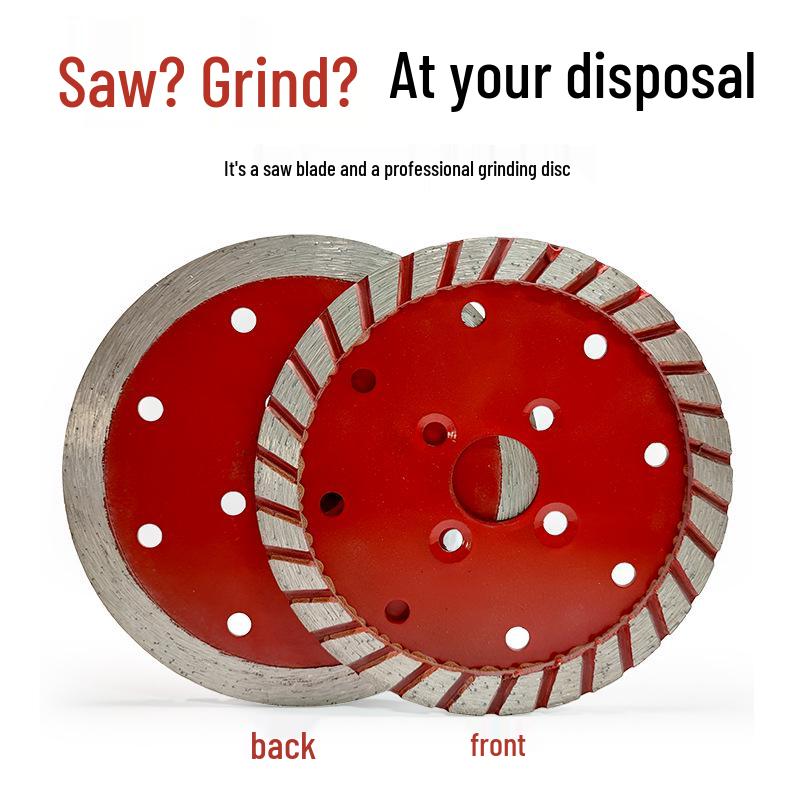 Diamond Grinding Disc for 100 Angle Grinder – Granite, Concrete, Stone Trimming 180mm Thick Saw Blade
