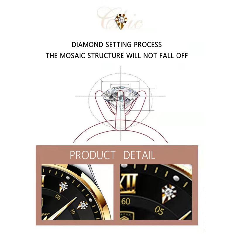 POEDAGAR Original Woman Watch Waterproof Stainless Steel Luminous Date Fashion Ladies Wristwatch Business Quartz Watches
