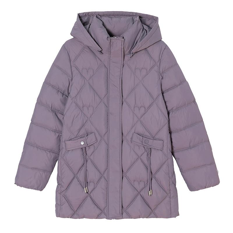Modern Style, Middle-aged and Elderly Women's Winter Cotton Jacket, New Style, Wide Wife's Autumn and Winter Coat, Thickened