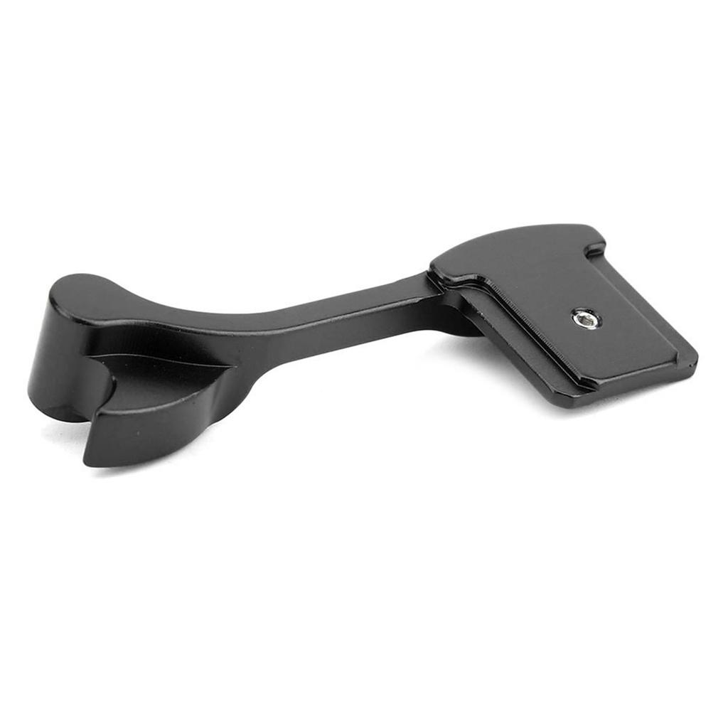 Aluminium Alloy Hot Shoe Thumb Up Grip Handle Accessory for Leica Q1Q2 Digital Camera Black
