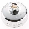 Stainless Steel Automotive Cap Oil Filter Socket Wrench Cup Style Removal Remover Repair Tool Universal 3/8" Drive #901 14-flute