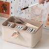 Nail Art Box Storage Case Jewelry Case Desktop Organizer Family Emergency Kit Box  Receipt