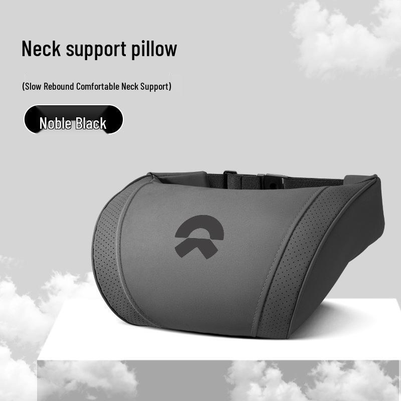 Nio ET5/ES6/ES8/EC6/ES7 Compatible Neck & Lumbar Support Pillow for All-Season Car Seat Comfort