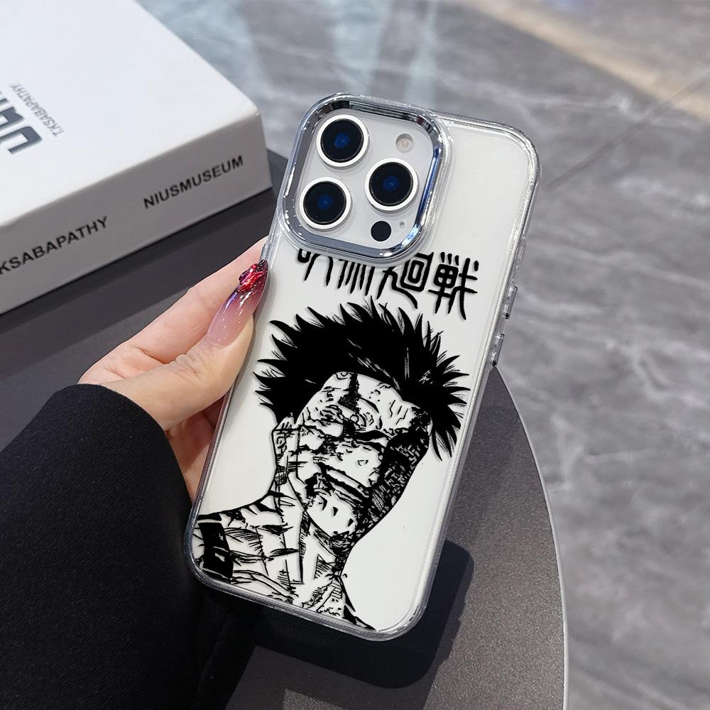 New Jujutsu Kaisen Anime Phone Case For iPhone 17 16e 16 15 14 13 12 11 Mini Pro Max X XR XSMAX 8 7 Air Plus Transparent Cover