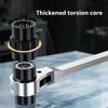 8 In 1 Ratchet Wrench Multifunctional Two-way Spanner Thickening Labor-saving Anti-rust Car Repair Tools Household Hardware Tool