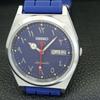 REFURBISHED SEIKO 5 AUTOMATIC 6309A VINTAGE JAPAN MENS BLUE DIAL WATCH a441363-5 Sk-a441363