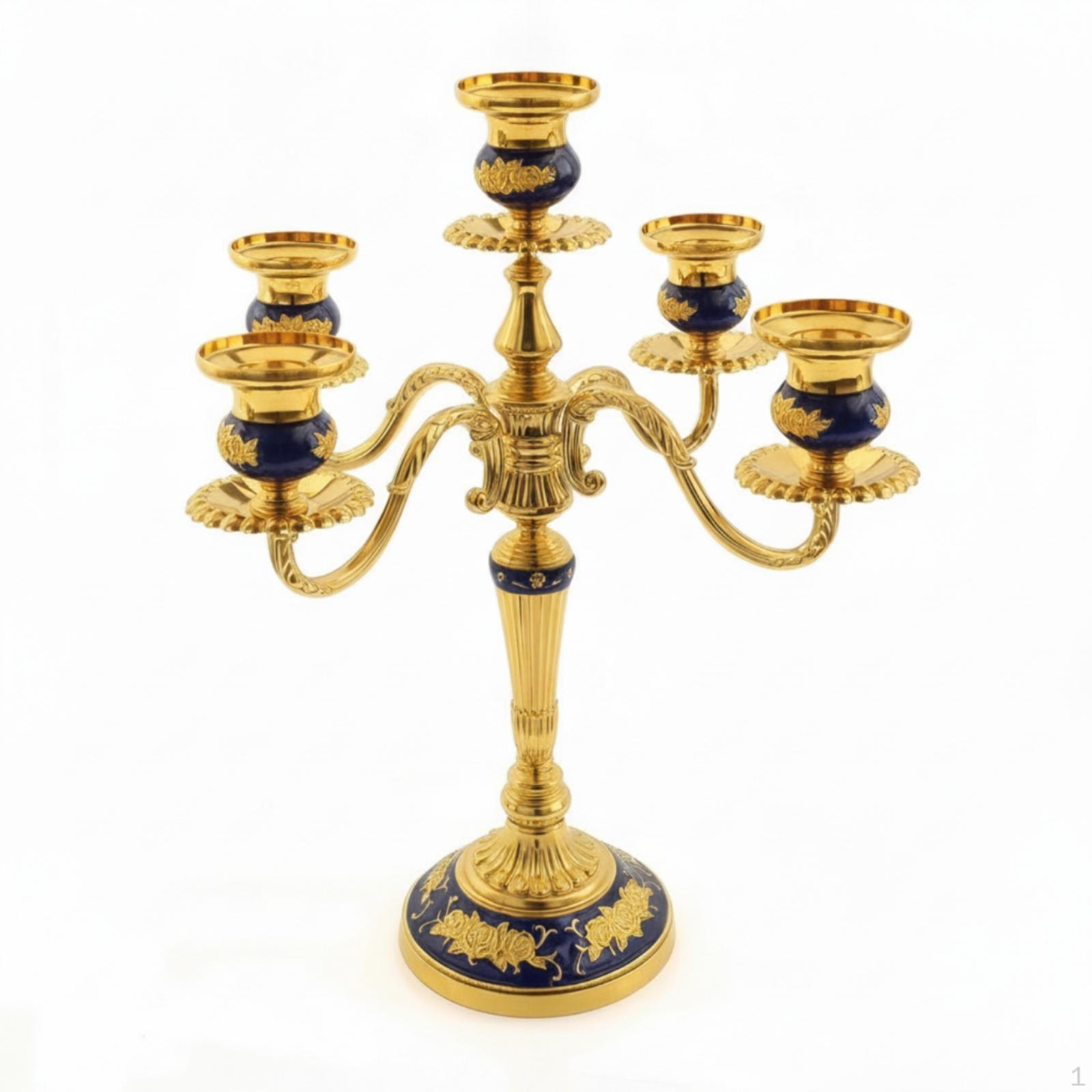 FiveArm Candelabra Ornate with Five Arms