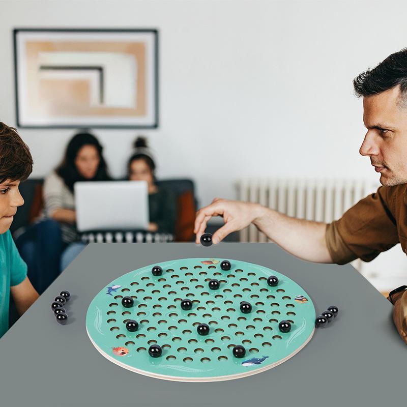 Fun Stepping On Lightning Magnetic Induction Chess Magnetic Battle Training Focus On Thinking Logic Parent-child Interaction Educational Toys