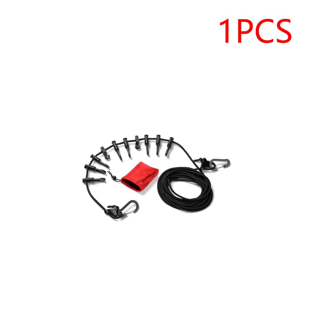 

1-5 шт. 5 м Веревка для подвешивания палатки Кемпинговые аксессуары Многоцелевая бельевая веревка Шнур для сушки Регулируемая Нескользящая Веревка для подвешивания навеса