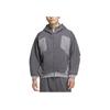 Adidas Fustl P Hoody 2 Soft Comfortable Long Sleeve Jacket Men Jacket Dark-Gray JM6189