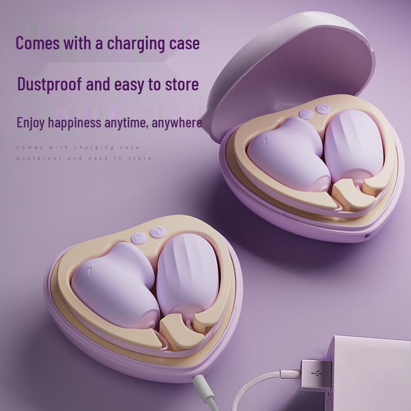 Heartbeat Clitoral Vibrator - Noise Cancelling, Vibration, and Suction for Women