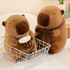 Hot 50cm Fluffy Capybara Plush Doll Kawaii Capybara Stuffed Toy Simulation Stuffed Animals Home Decoration Kids Birthday Gift