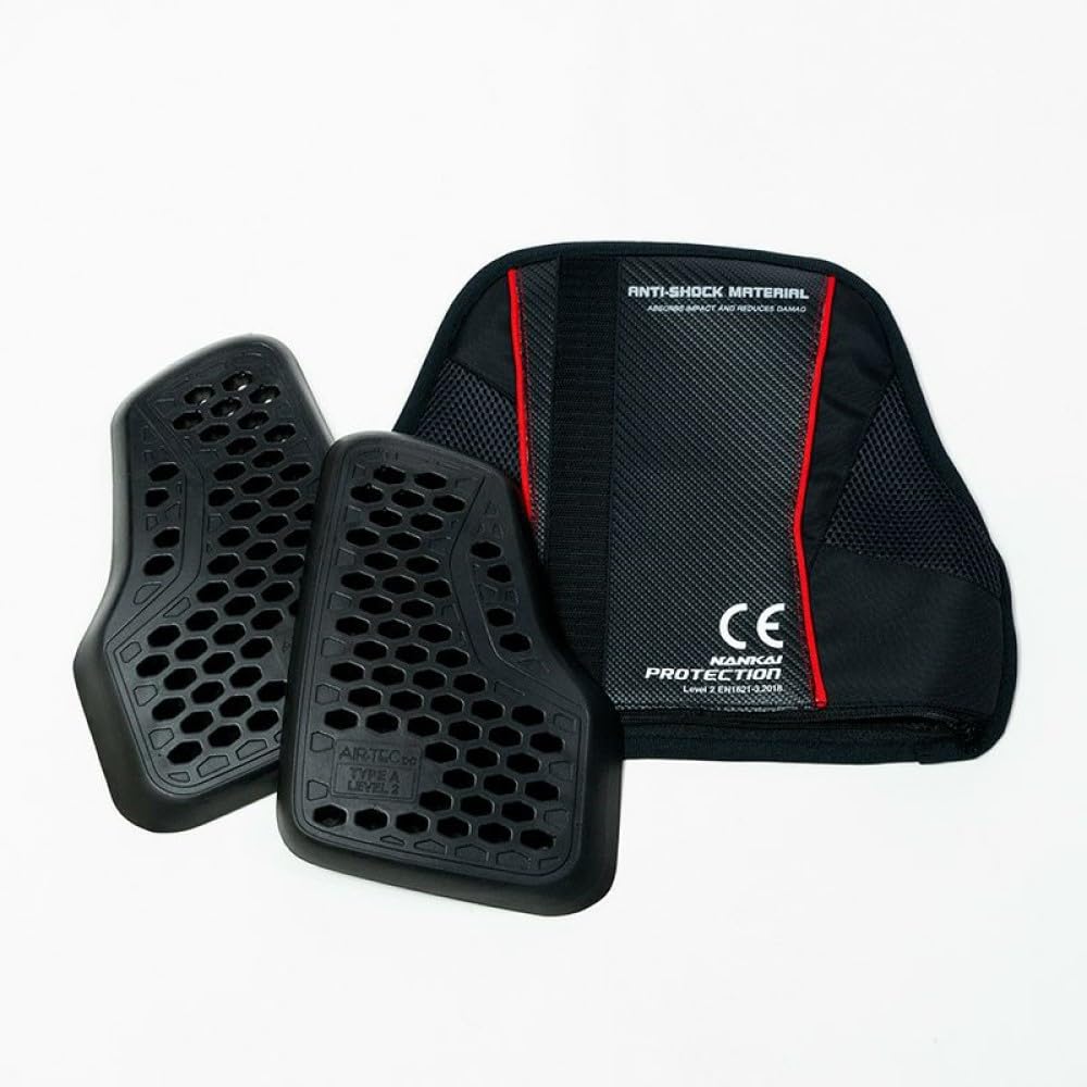 

NANKAI AIR TEC DC Motorcycle Chest CE Level2 Nankai Parts Protector/SHIELD (One-piece Type) SDP-C005 чёрный