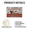 Personalized Custom Goat Farmhouse Metal Wall Art Indoor Outdoor Home Decor For Decoration Only