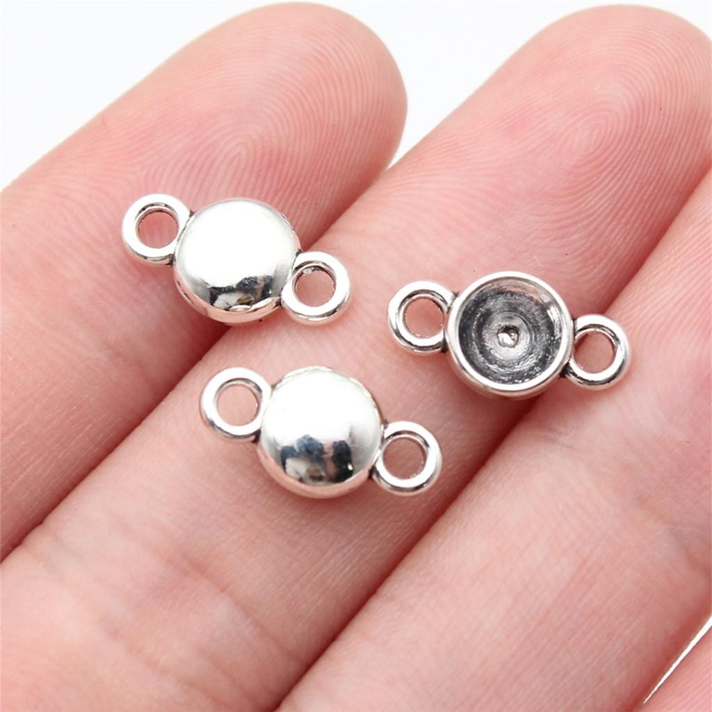 Tapered Pendant Connector Bail Antique Bronze Zinc Alloy Jewelry Making Handmade Accessories Style
