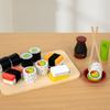 Funny Design Japanese Style Food Set Sturdy Wooden Wooden Food Set  Role Playing