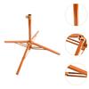 Beach Umbrella Stand Folding Heavy Duty Portable Sun Umbrella Triangle Base Parasol Base for Deck Home Backyard Balcony Pond