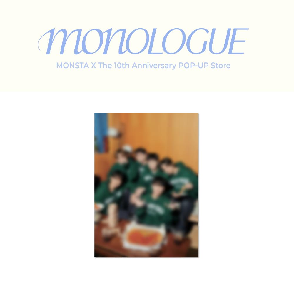 

Предзаказ MONSTA X 10-летний юбилейный POP-UP магазин MONOLOGUE Тканевый постер