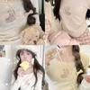 Kawaii Sweet Harajuku T-Shirts Γυναικεία ιαπωνική μόδα κινουμένων σχεδίων εκτύπωσης δαντέλα συνονθύλευμα Slim μπλουζάκια μαλακά μπλουζάκια Καλοκαίρι