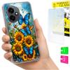 Etui Do Honor X7D / 400 Smart Obudowa Foto Case Plecki Motyle + Szkło 9H