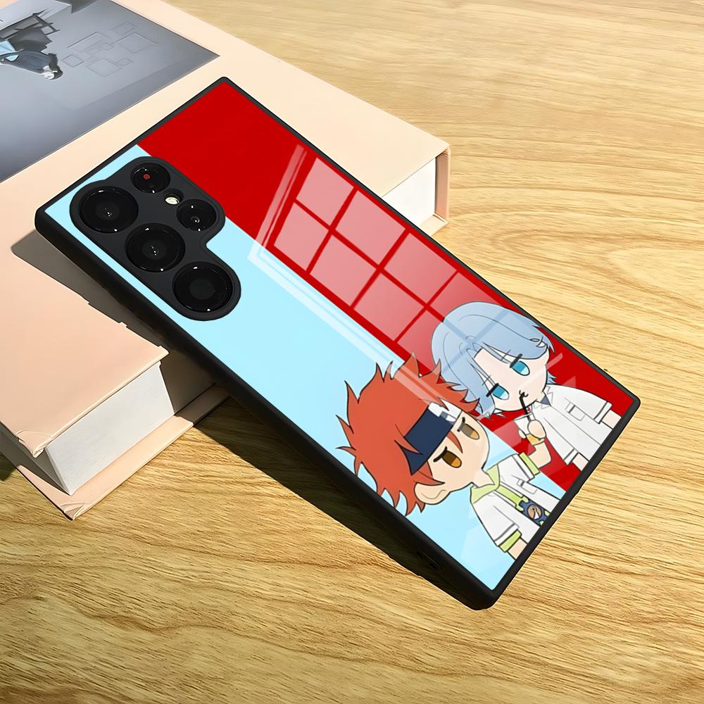 Boy S-Sk8 The Infinity Anime Phone Case For S25 Ultra Samsung S26 S24 Fe S22 S20 S23 21 Plus A54 A34 A53 A16 Glass Cover